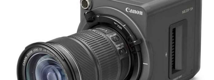 A Canon ME20F-SH videokamera tök sötétben is színes videót készít